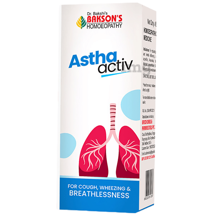 Bakson's Homeopathy Astha Active Syrup