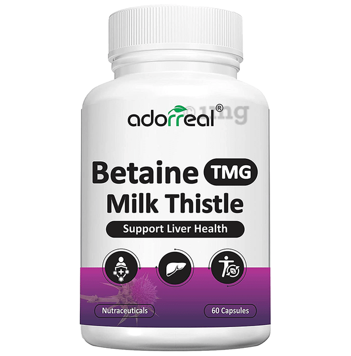 Adorreal Betaine TMG Milk Thistle Capsule