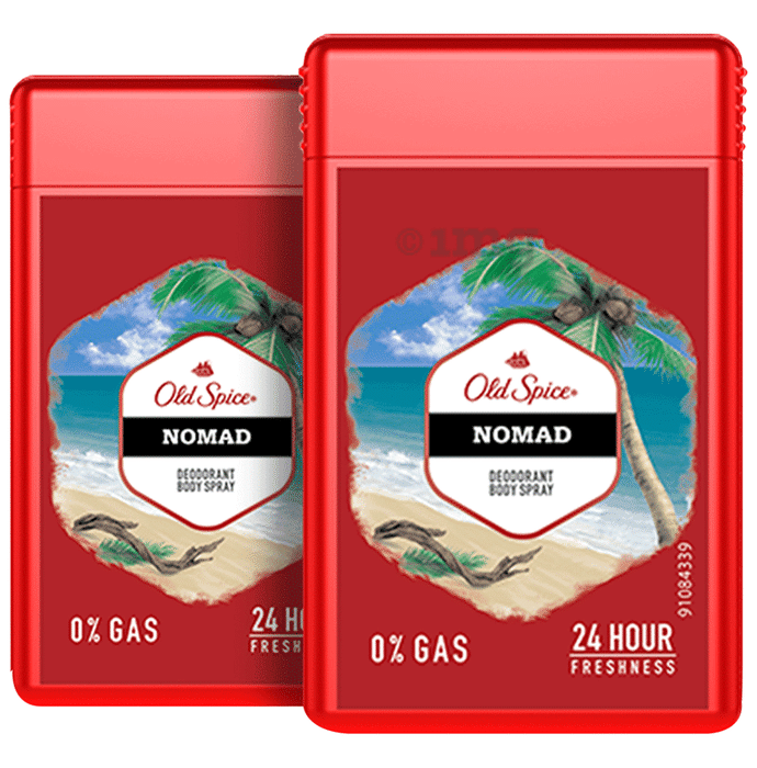 Old Spice Nomad Deodrant Body Spray (17ml Each)