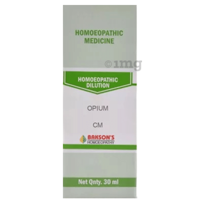 Bakson's Homoeopathy Opium Dilution CM