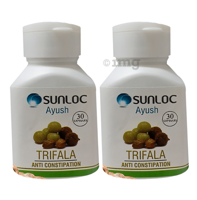 Sunloc Ayush Trifala Anti Constipation Capsule (30 Each)