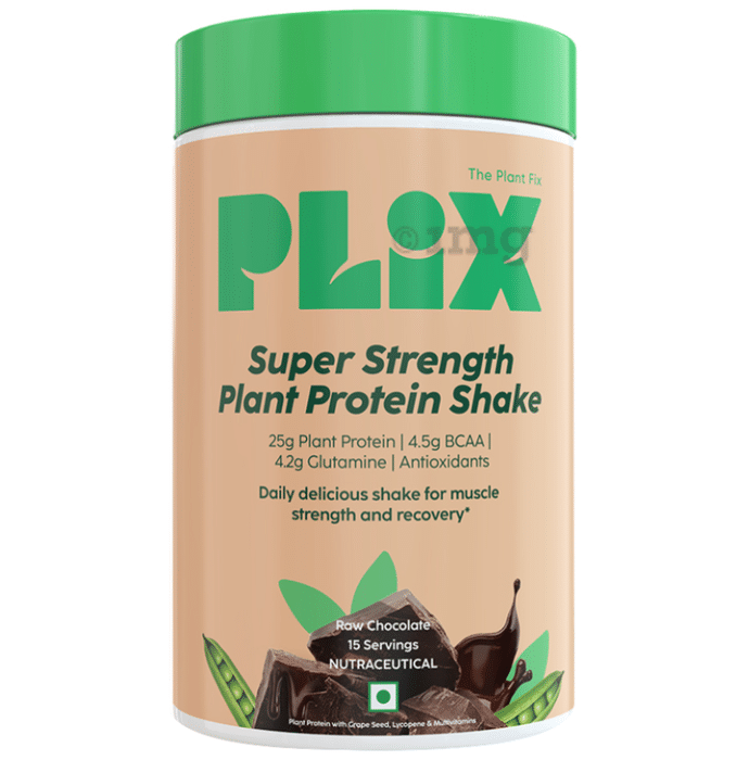 Plix Super Strength Plant Protein Powder Raw Chocolate