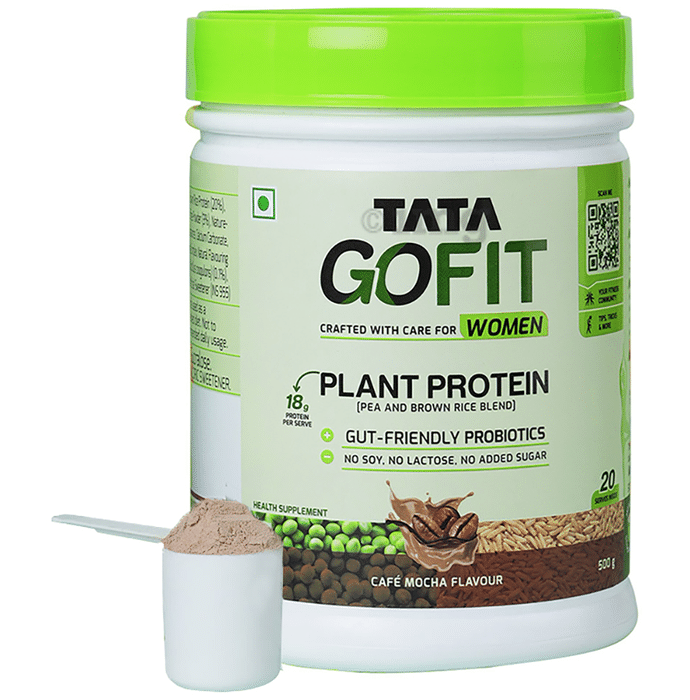 Tata Go Fit Plant Protein for Women Cafe Mocha