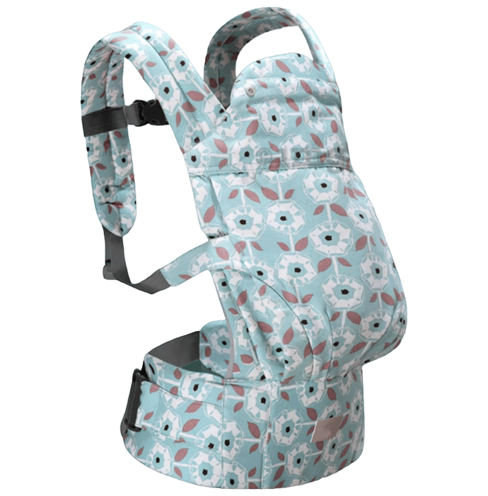Polka Tots Easy Breezy Adjustable Baby Carrier For New-Born to Toddler | 3 to 24 Months Green
