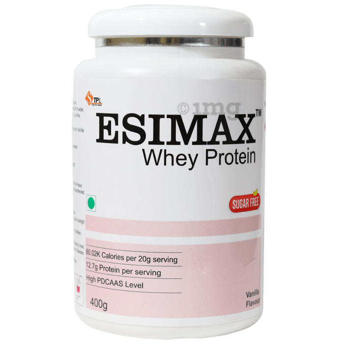 Stpl Esimax Whey Protein Powder Vanilla Sugar Free