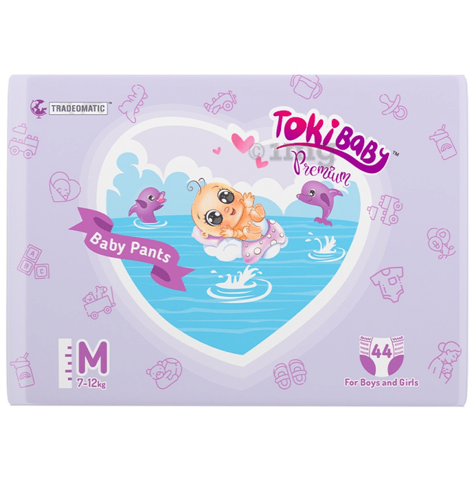 Toki Baby Premium Baby Pant Diaper Medium