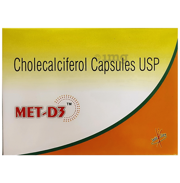 Met-D3 Softgel Capsule