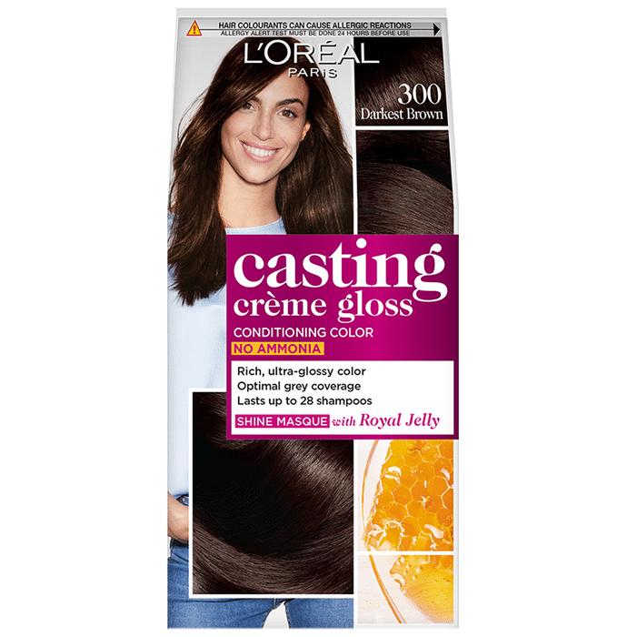 Loreal Paris Casting Creme Gloss Conditioning Color Dark Brown