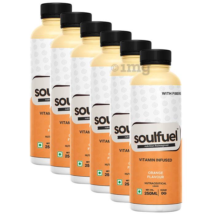 SoulFuel Nutrition Reimagined Vitamin Infused Water Orange