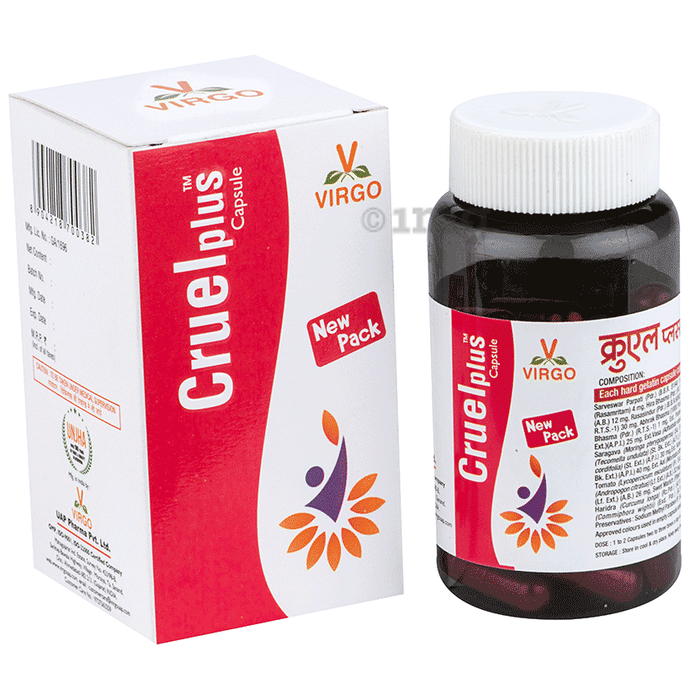 Virgo Cruel Plus Capsule Buy Bottle Of 30 0 Capsules At Best Price In 