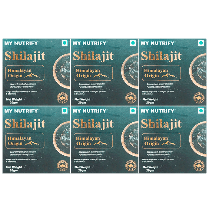 My Nutrify Shilajit Himalayan Origin Resin (20gm Each)
