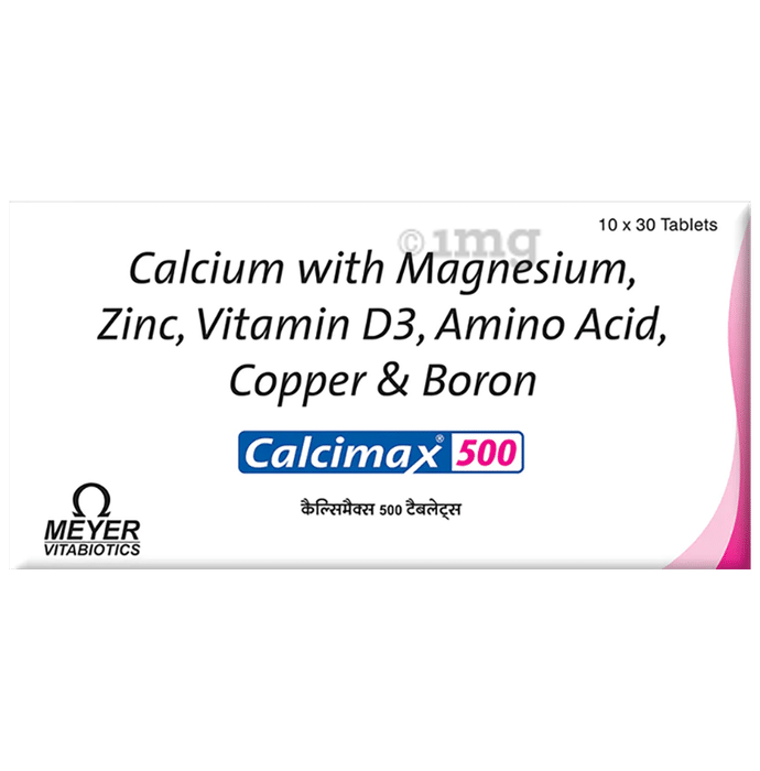Calcimax Calcium 500 for Bone Health Tablet