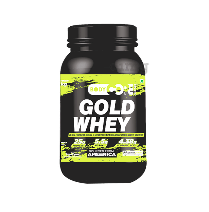 Body Core Science Gold Whey Green Powder Vanilla Buy jar of 1 kg