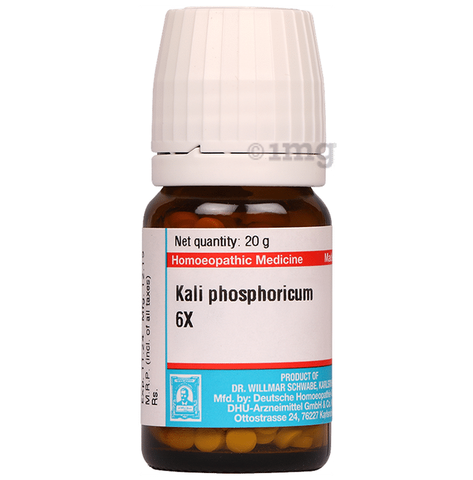 Dr Willmar Schwabe Germany Kali Phosphoricum Biochemic Tablet 6X