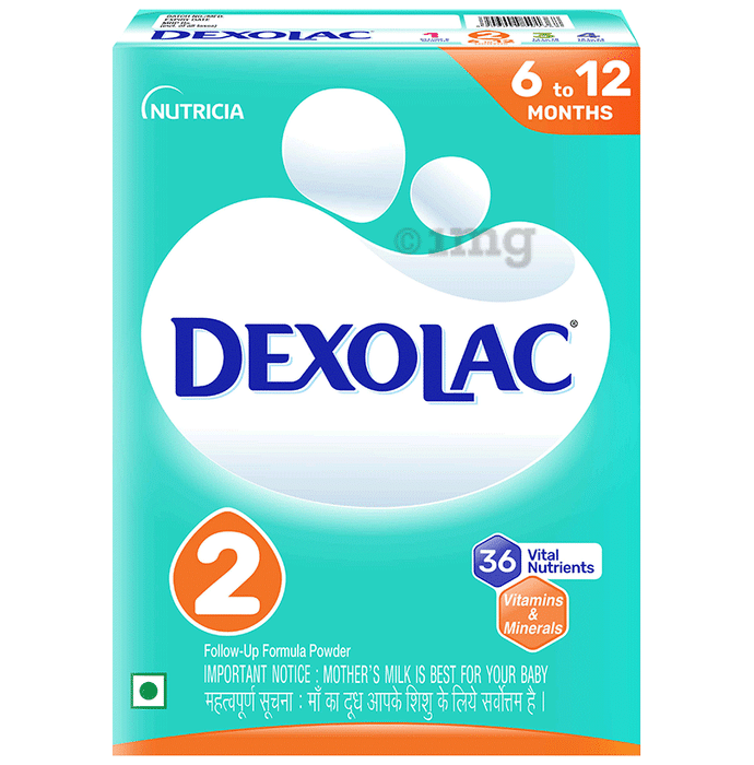 Dexolac 2 Spray Dried Follow-Up Formula | Powder for Baby's Growth & Development
