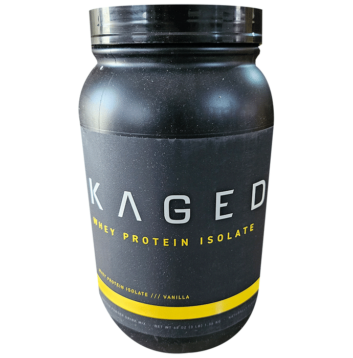 Kaged Muscle Whey Protein Isolate Powder Vanilla