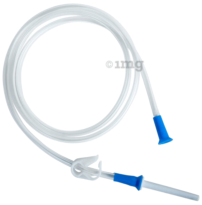 HealthAndYoga PVC tube with Clamp & Nozzle