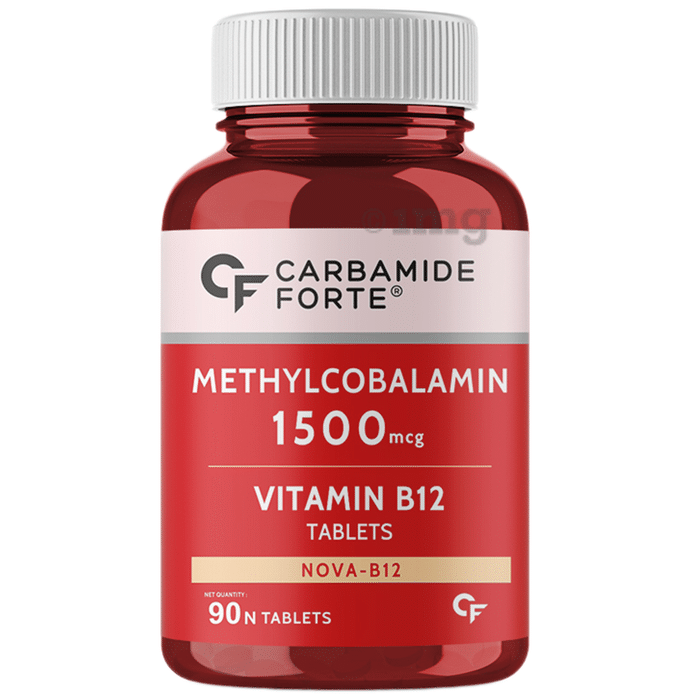 Carbamide Forte Methylcobalamin (Vitamin B12) 1500mcg for Digestion, Brain & Immunity | Tablet