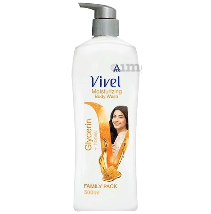 Vivel Moisturizing Body Wash Glycerin + Honey Family Pack