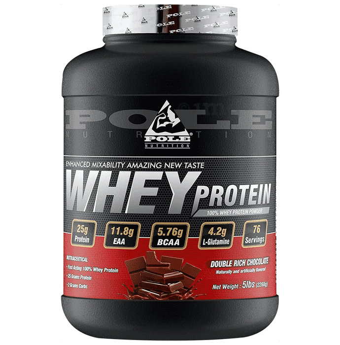 Pole Nutrition Whey Protein Powder Double Rich Chocolate