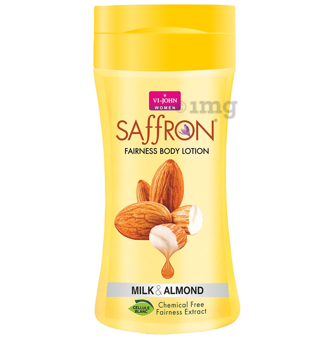 Vi-John Saffron Fairness Body Lotion Milk & Almond