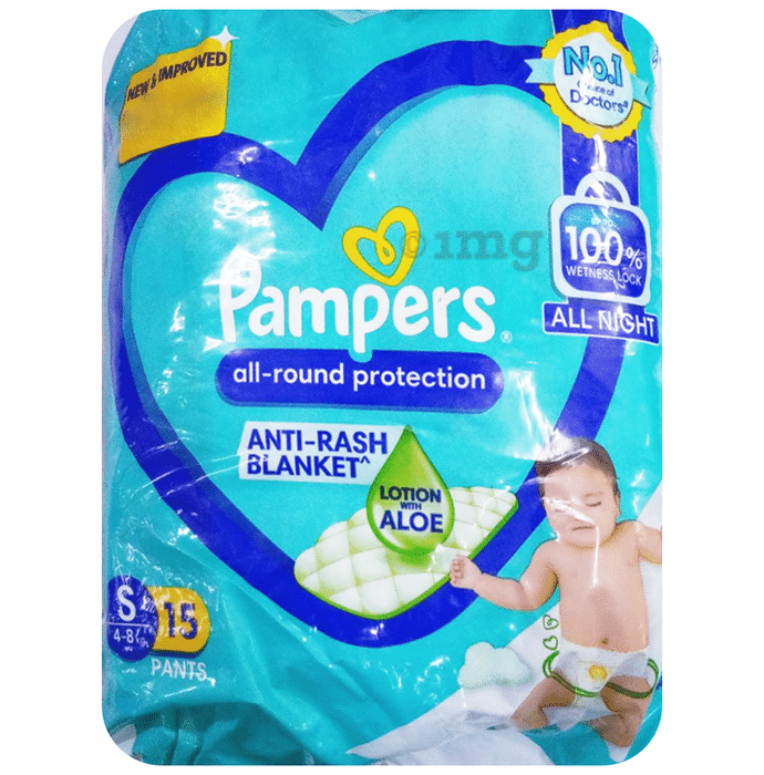 Pampers Small - Lotion with Aloe Vera Baby-Dry Pants