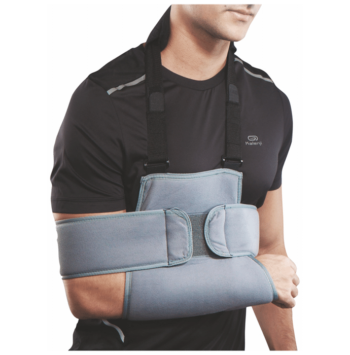Vissco Shoulder Immobilizer to Provide Support for Shoulder Dislocation & Relieves Pain XL Grey