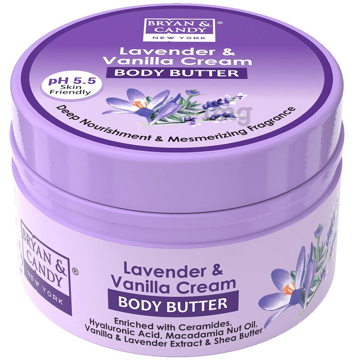 Bryan & Candy Lavender & Vanilla Cream Body Butter