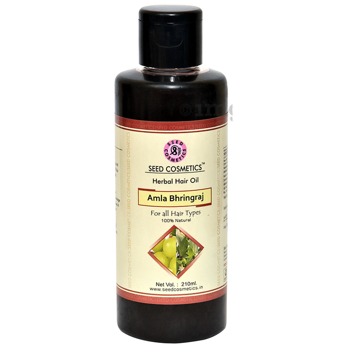 Seed Cosmetics Amla Bhringraj Herbal Hair Oil