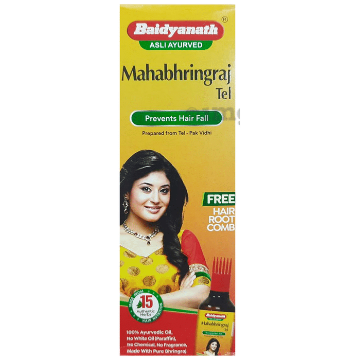 Baidyanath (Nagpur) Mahabhringraj Tel Ayurvedic Hair Oil