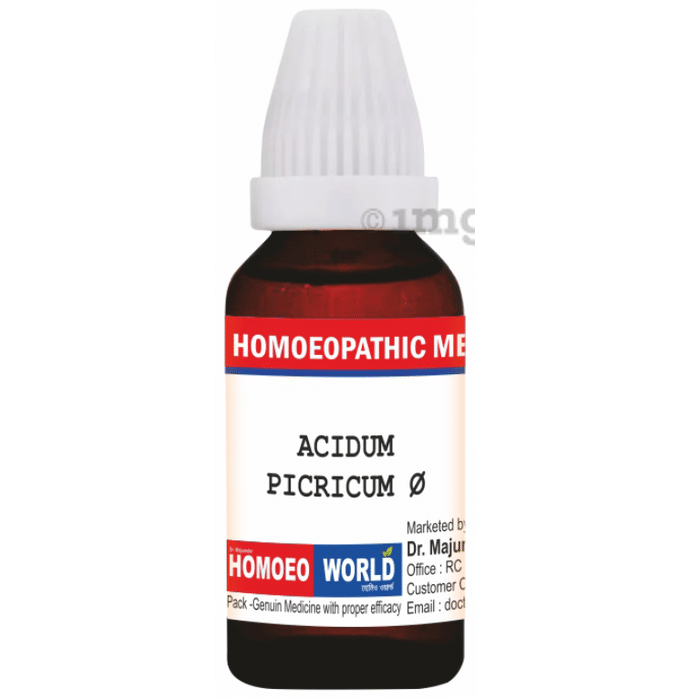 Dr. Majumder Homeo World Acidum Picricum Q Mother Tincture (30 ml Each)