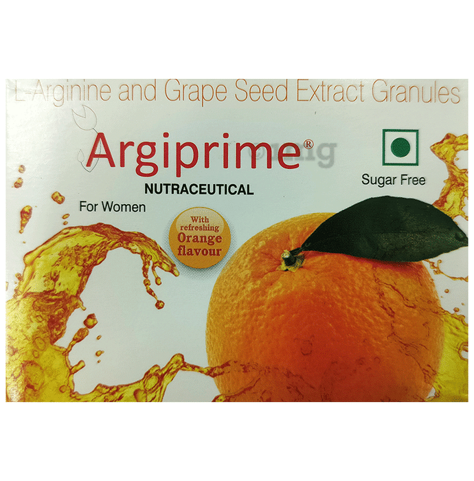 Argiprime Nutraceutical Granules Orange Sugar Free