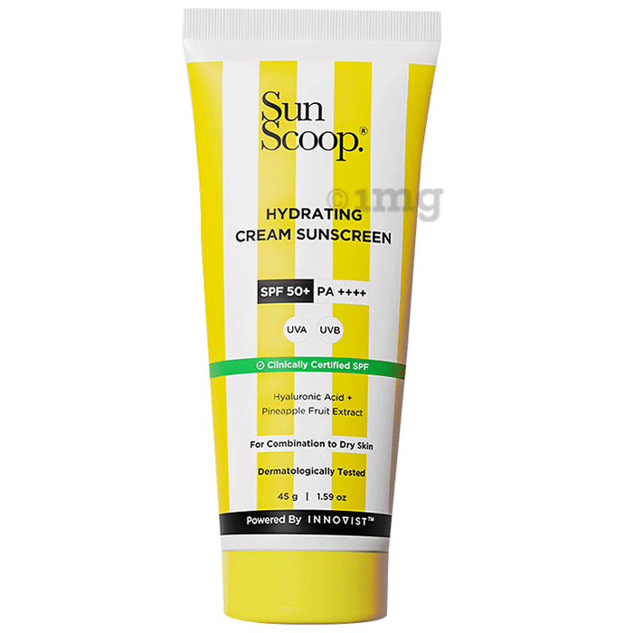 Sun Scoop Hydrating SPF 50+ PA++++ Cream Sunscreen