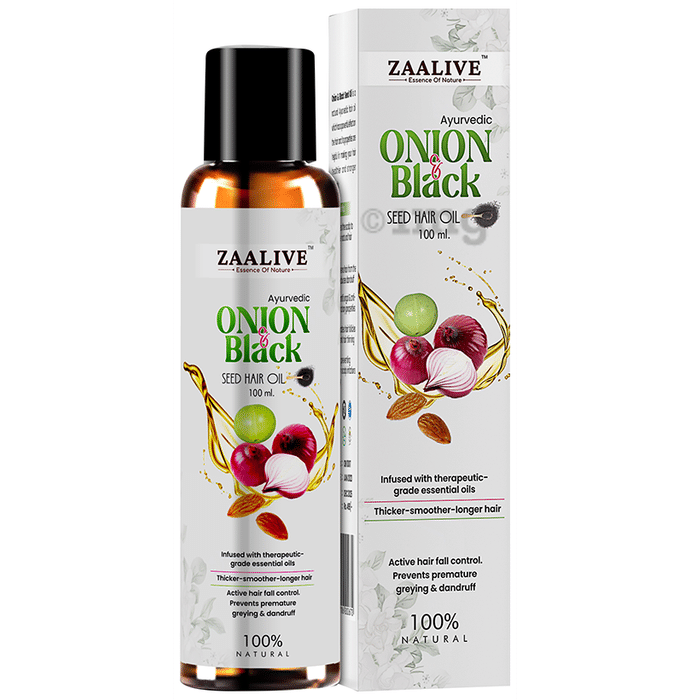 Zaalive Onion & Black Seed Hair Oil