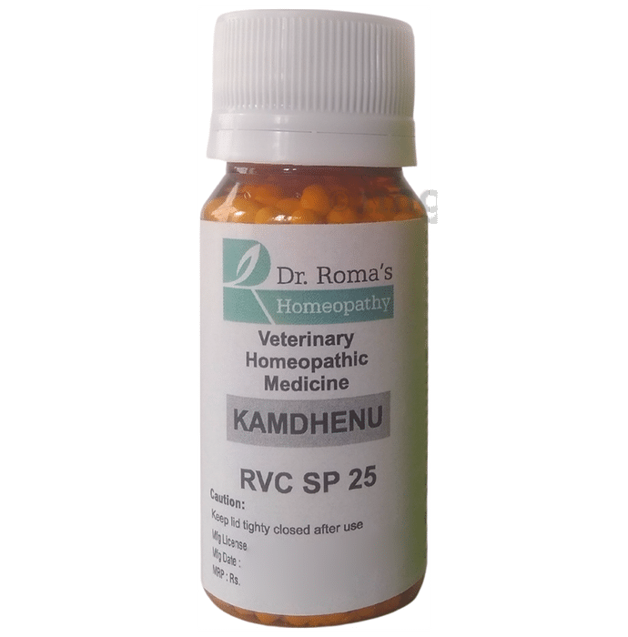 Dr. Romas Homeopathy RVC SP 25 Kamdhenu Globules