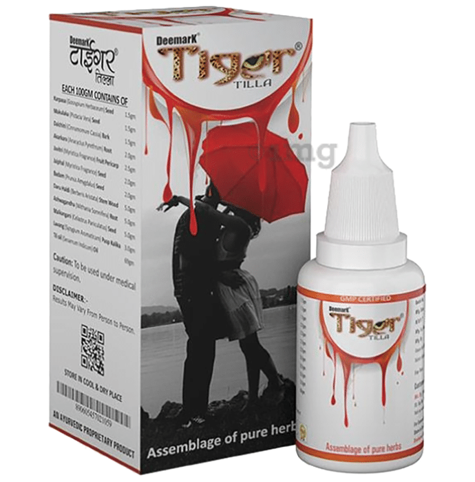 Deemark Tiger Tilla Oil (15ml Each)