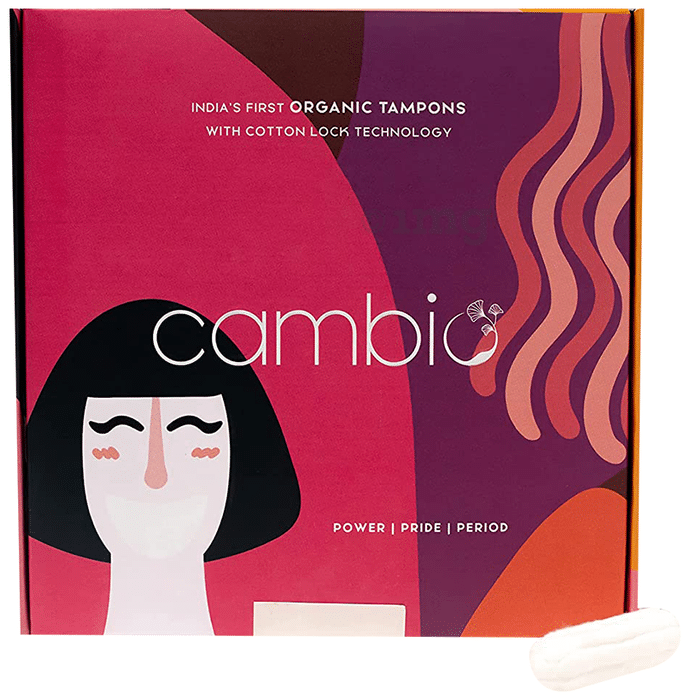 Cambio Organic Tampons with Applicator Regular