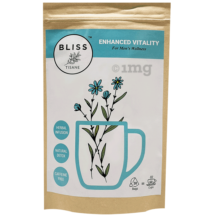 Bliss Tisane Herbal Tea for Men's Wellness & Vitality  (2gm Each)