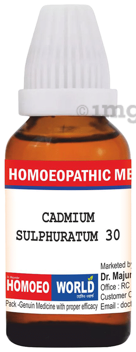Dr. Majumder Homeo World Cadimum Sulphuratum Dilution 30 CH