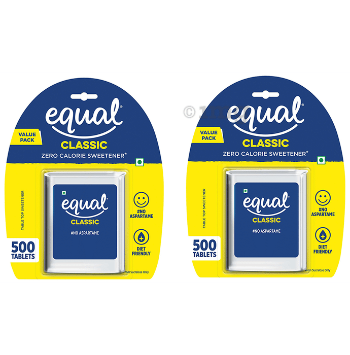 Equal Classic Zero Calorie Sweetener Tablet (500 Each)