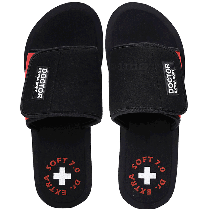 Doctor Extra Soft D52 Flipflops and House Slippers for Women’s Red 8