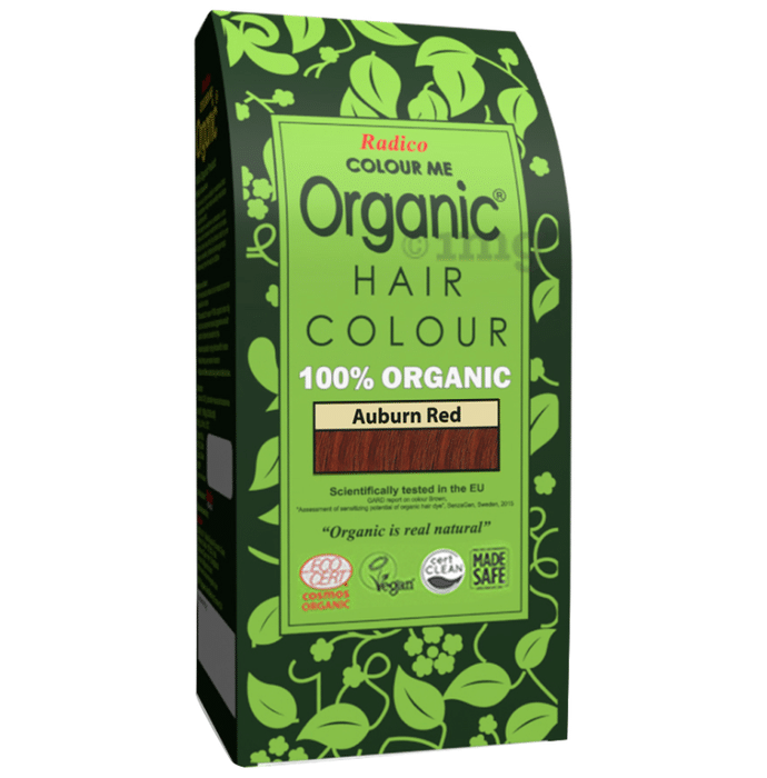 Radico Colour Me Organic Auburn Red Hair Colour