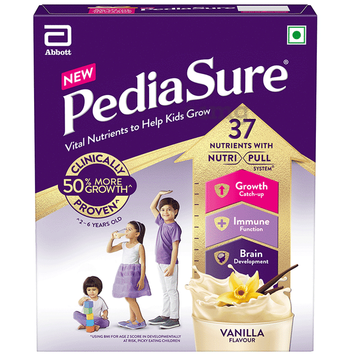 PediaSure Scientifically Designed Nutritional Drink for Kids Growth Vanilla Delight