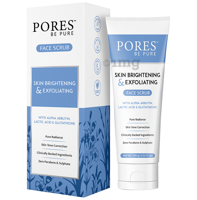 Pores Be Pure Skin Brightening & Exfoliating Face Scrub
