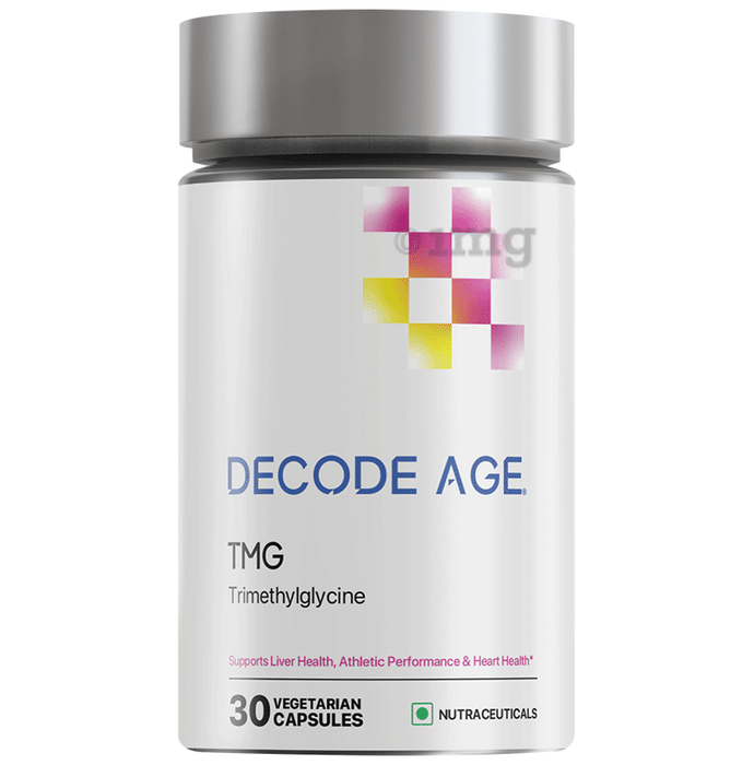 Decode Age TMG Vegetarian Capsule Betaine Anhydrous Trimethylglycine Supplements