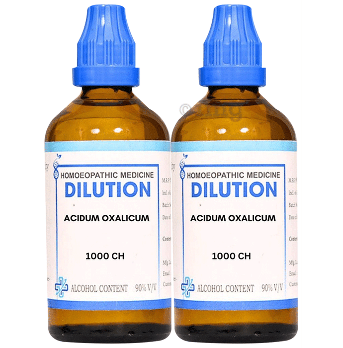 LDD Bioscience Acidum Oxalicum Dilution (100ml Each) 1000 CH