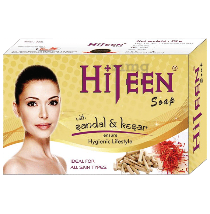 Dr. Ethix's Hijeen Soap (75gm Each) Sandal & Kesar