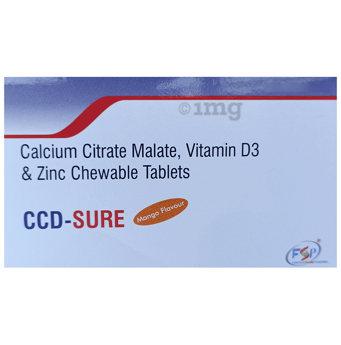 Ccd-Sure Chewable Tablet Mango