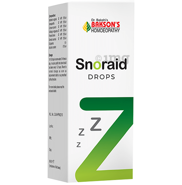 Bakson's Homoeopathy Snoraid Drop