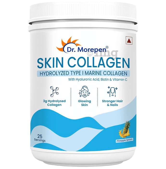 Dr. Morepen Skin Collagen Powder Pineapple Splash